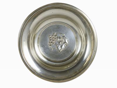 Centrotavola Rotondo in Argento