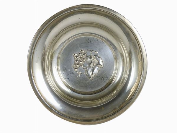 Silver Round Centrepiece