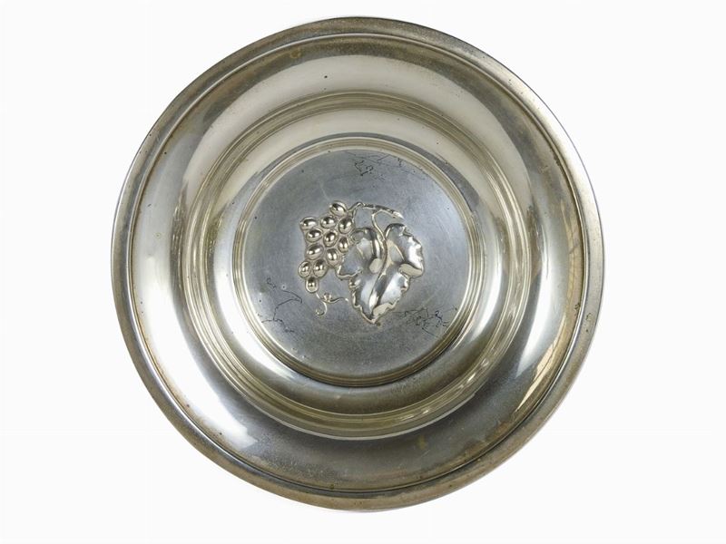 Centrotavola Rotondo in Argento