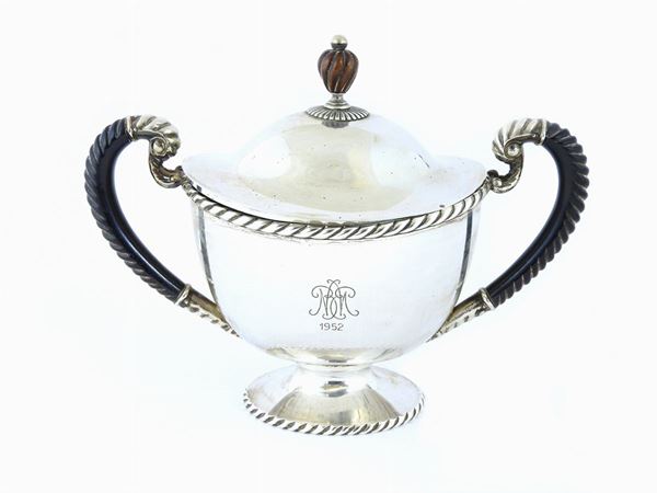 Large Silver Sugar Bowl  - Auction Modern and Contemporary Art - IV - Maison Bibelot - Casa d'Aste Firenze - Milano
