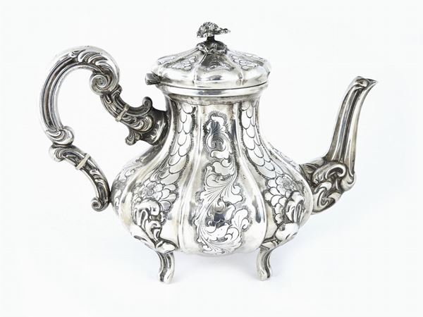 Silver Teapot  - Auction Modern and Contemporary Art - IV - Maison Bibelot - Casa d'Aste Firenze - Milano