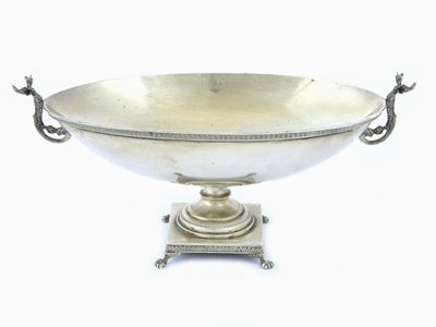 Alzatina Ovale in Argento