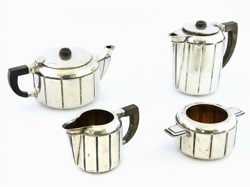 Servito da Te e Caffè in Argento