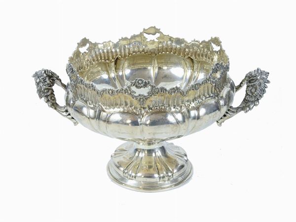 Silver Pedestal Bowl
