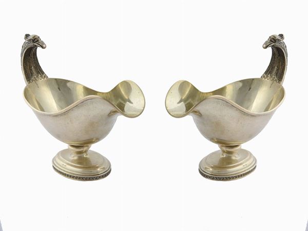 Pair of Silver Saucers  - Auction Modern and Contemporary Art - IV - Maison Bibelot - Casa d'Aste Firenze - Milano