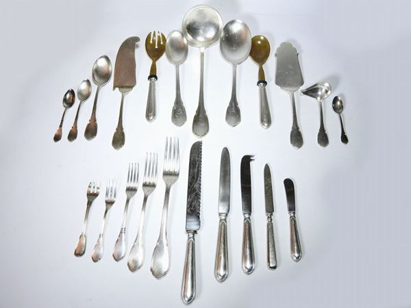 Silver Cutlery Set  - Auction Modern and Contemporary Art - IV - Maison Bibelot - Casa d'Aste Firenze - Milano