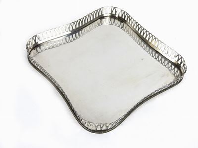 Vassoietto Quadrato in Argento