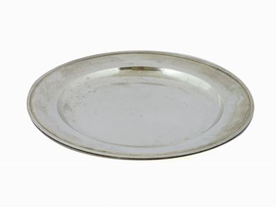 Vassoio Rotondo in Argento