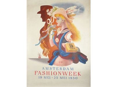Manifesto Pubblicitario della Fiera di Amsterdam