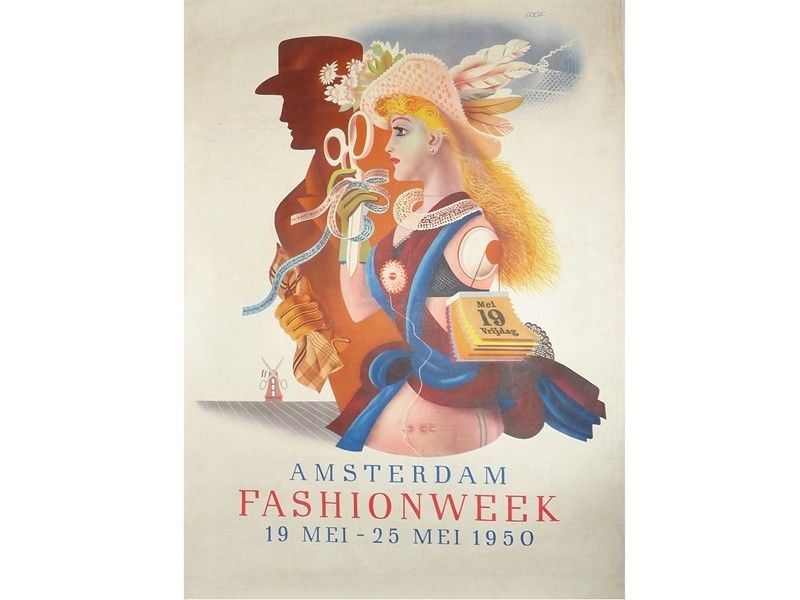 Manifesto Pubblicitario della Fiera di Amsterdam