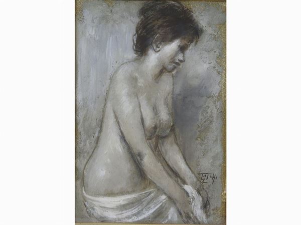 Ermanno Toschi : Female Nude  ((1906-1999))  - Auction Modern and Contemporary Art - IV - Maison Bibelot - Casa d'Aste Firenze - Milano