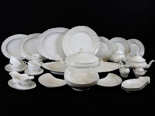 Porcelain Dish Set  (Richard Ginori, Massa Lombarda model)  - Auction Furniture and Old Master Paintings - III - Maison Bibelot - Casa d'Aste Firenze - Milano