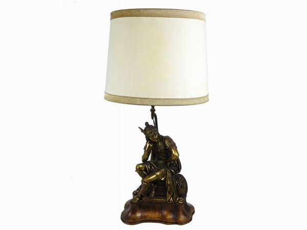 Gilded Metal Table Lamp  - Auction Furniture and Old Master Paintings - III - Maison Bibelot - Casa d'Aste Firenze - Milano