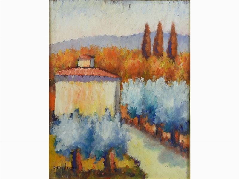Dino Migliorini - Paesaggio Toscano