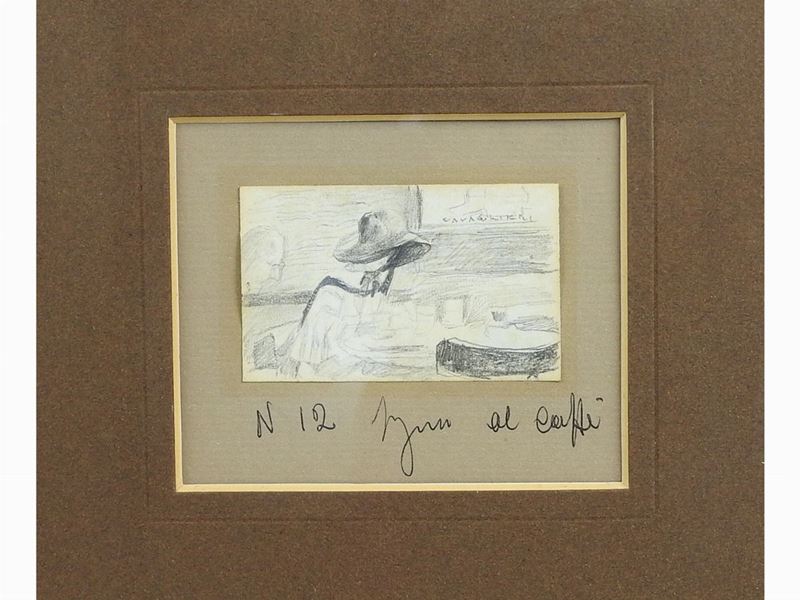 Mario Cavaglieri - Figure al Caffè
