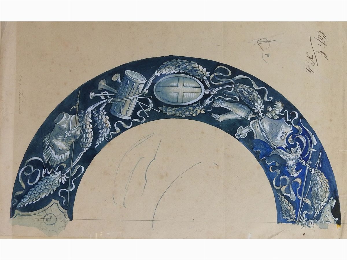 Studi per Decorazioni di Piatti