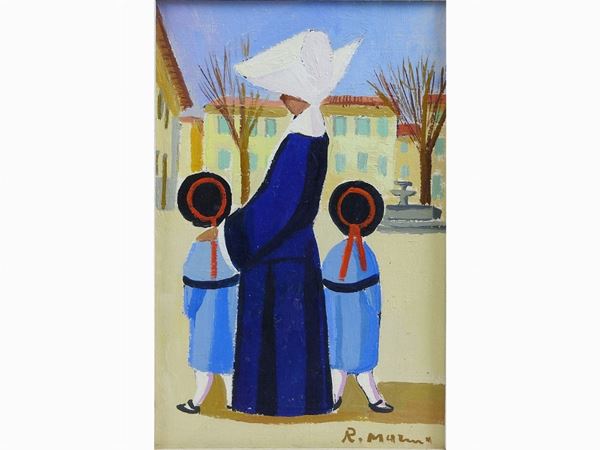 Rodolfo Marma : Nun  ((1923-1999))  - Auction Modern and Contemporary Art - IV - Maison Bibelot - Casa d'Aste Firenze - Milano