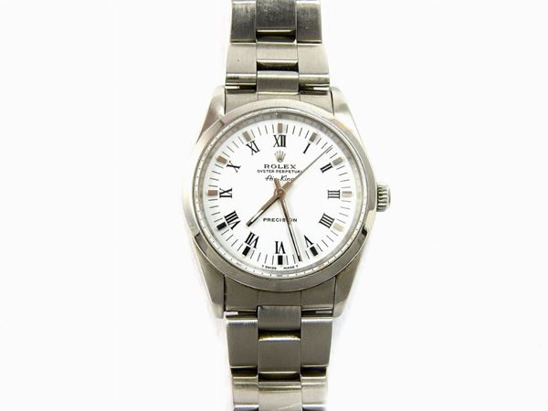 Automatic steel gentlemans wristwatch  (Rolex Oyster Air King Precision)  - Auction Important Jewels and Watches - II - Maison Bibelot - Casa d'Aste Firenze - Milano