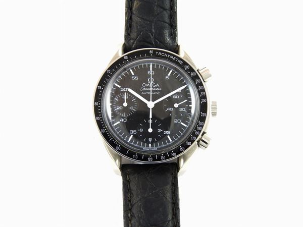 Automatic steel gentlemans chronograph  (Omega Speedmaster Reduced)  - Auction Important Jewels and Watches - II - Maison Bibelot - Casa d'Aste Firenze - Milano