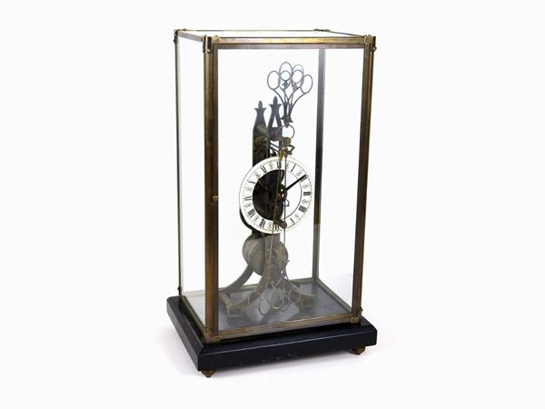 Skeleton Table Clock  (late 19th Century)  - Auction Modern and Contemporary Art - IV - Maison Bibelot - Casa d'Aste Firenze - Milano