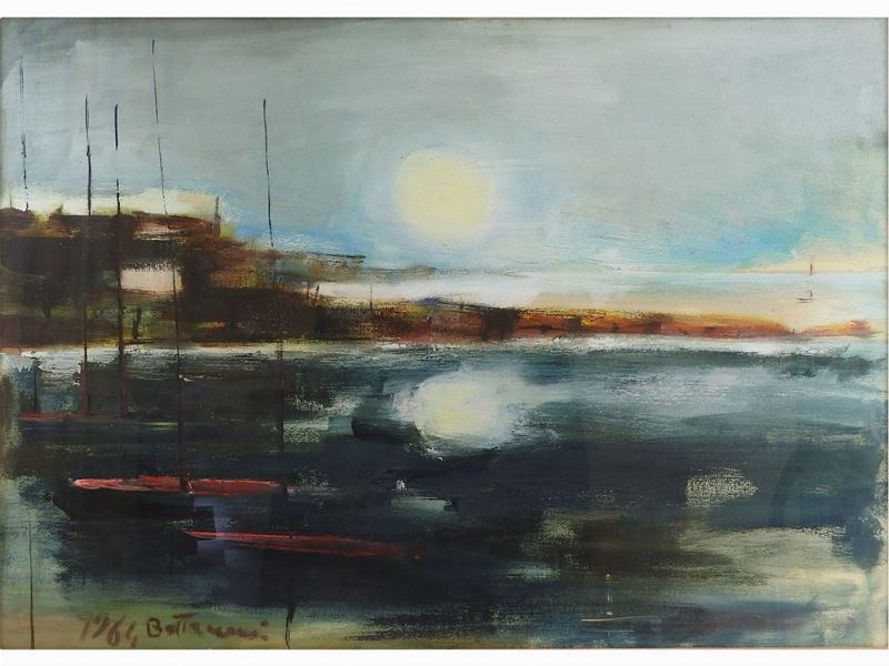 Lido Bettarini - Il Molo di Viareggio 1964