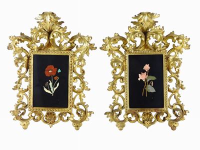 Due Commessi in Pietre Dure