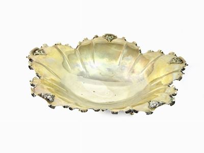 Cestino Rotondo in Argento