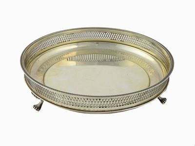 Porta Bon Bon Rotondo in Argento