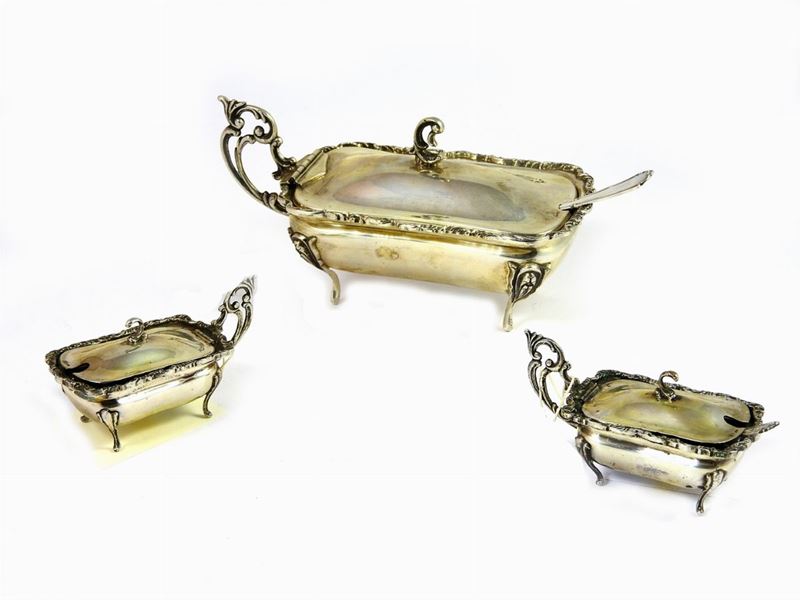 Set da Tavola in Argento