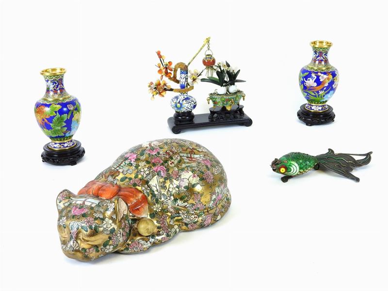 Lotto di Oggetti Orientali