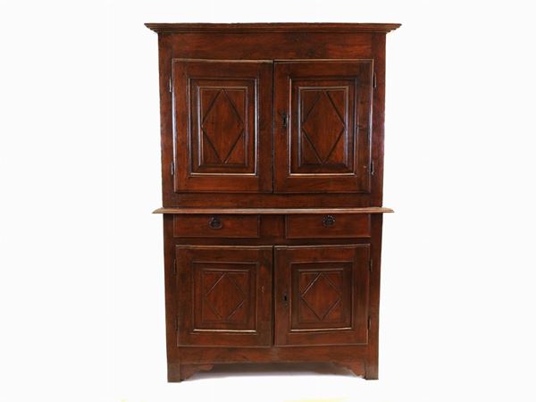 Walnut and Softwood Cabinet