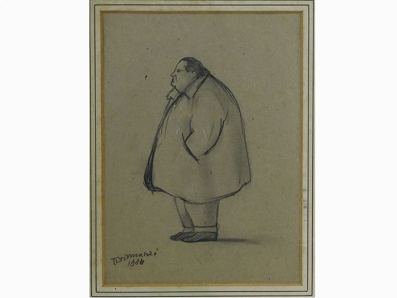 Nino Tirinnanzi - Ritratto del Professor Bertolini 1984