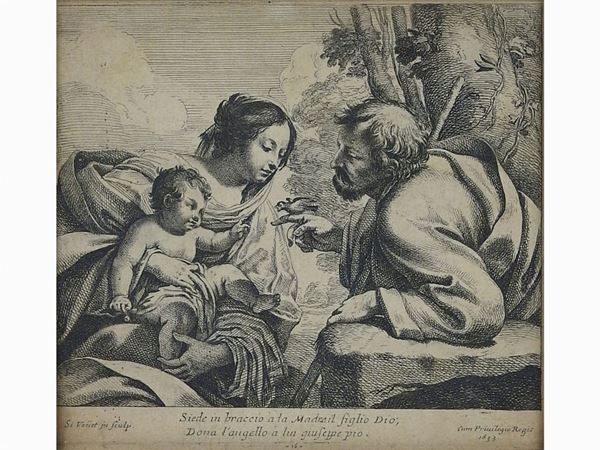 Simon Vouet - The Holy Family 1633