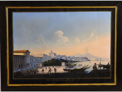 Veduta di Napoli da Margellina