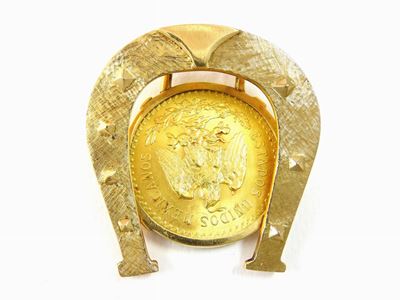 Ferma Banconote in Oro Giallo