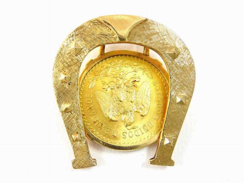Ferma Banconote in Oro Giallo