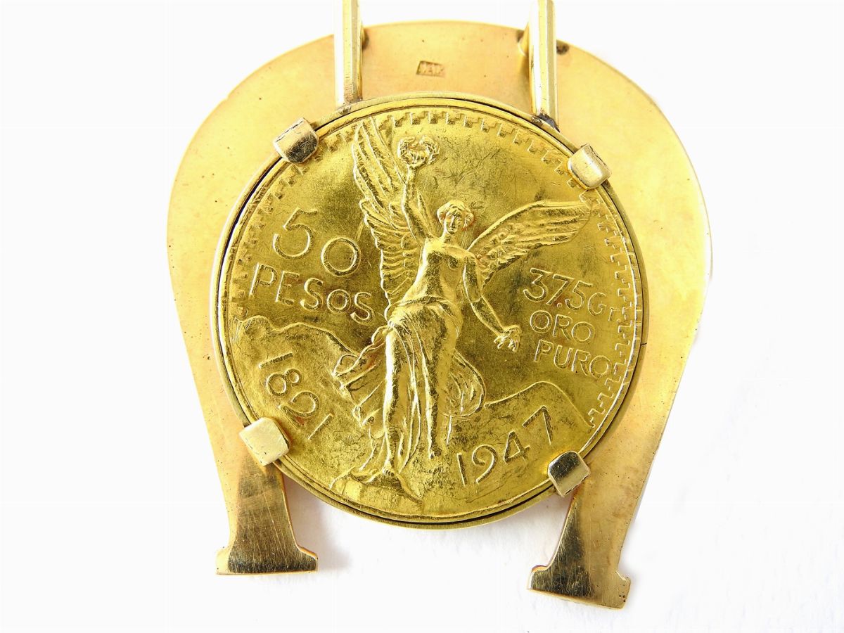 Ferma Banconote in Oro Giallo