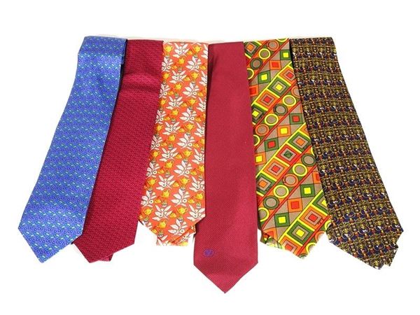 Six ties lot