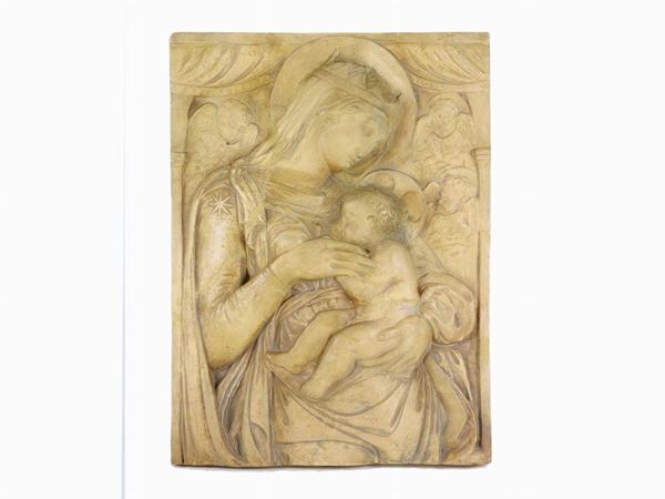 Terracotta Low-relief Plaque