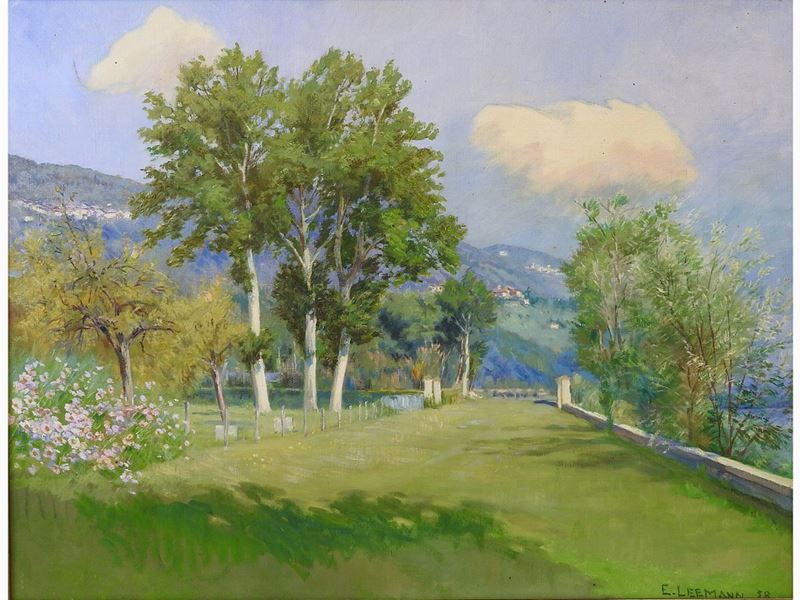 Ernst Leemann - Paesaggio 1938