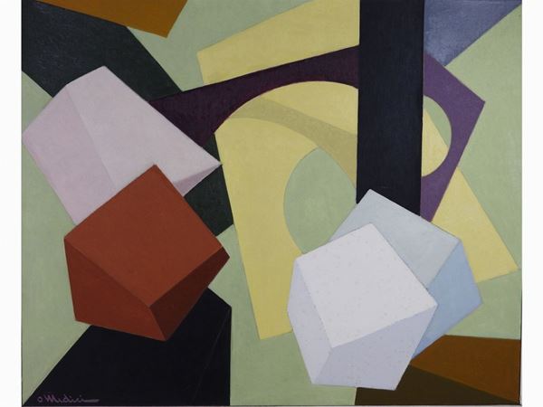 Osvaldo Medici Del Vascello : Composition  ((1902-1978))  - Auction Modern and Contemporary Art - IV - Maison Bibelot - Casa d'Aste Firenze - Milano