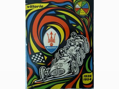 Libro "maserati 1926-1954"
