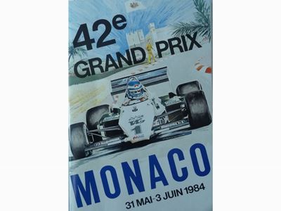 Programmi XLII° Gp Ditalia e XLII° Gp di Monaco 1984