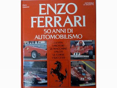 Libro "enzo Ferrari 50 Anni di Automobilismo"