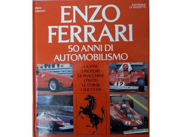 "ENZO FERRARI 50 ANNI DI AUTOMOBILISMO" book