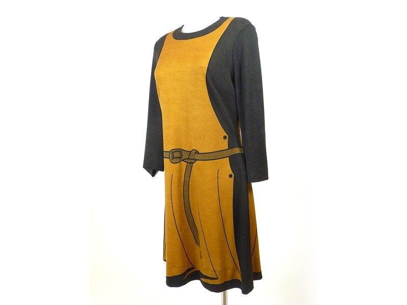 Abito in Maglina Marrone