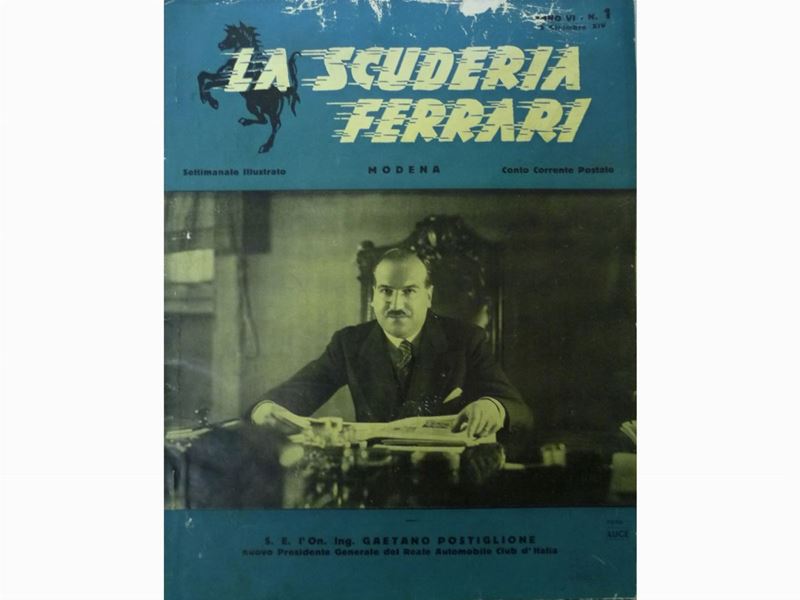 Rivista Scuderia Ferrari - Anno Vi° N. 1