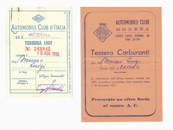 L. MUSSO  - Auction Fiamma Breschi: The Formula 1 Lady - I - Maison Bibelot - Casa d'Aste Firenze - Milano