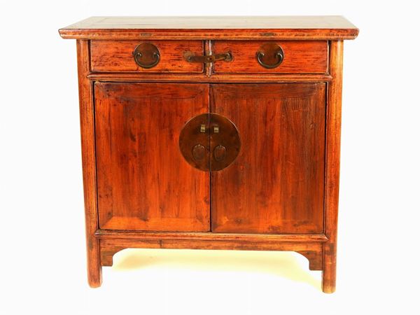 Oriental Oak Cabinet
