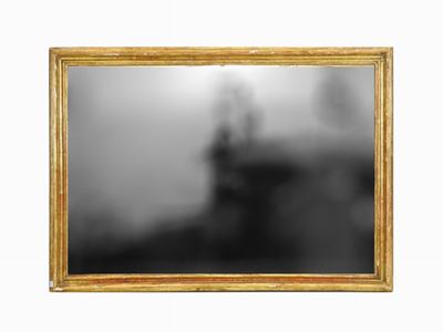 Specchiera in Legno Dorato